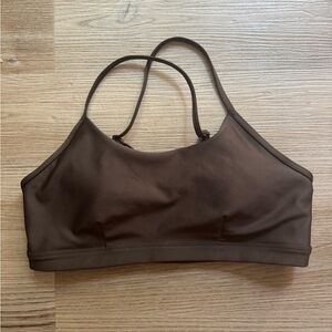 Alo Airlift Intrigue Bra - Espresso